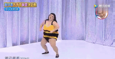 日本超级网红竟然是200的女胖子