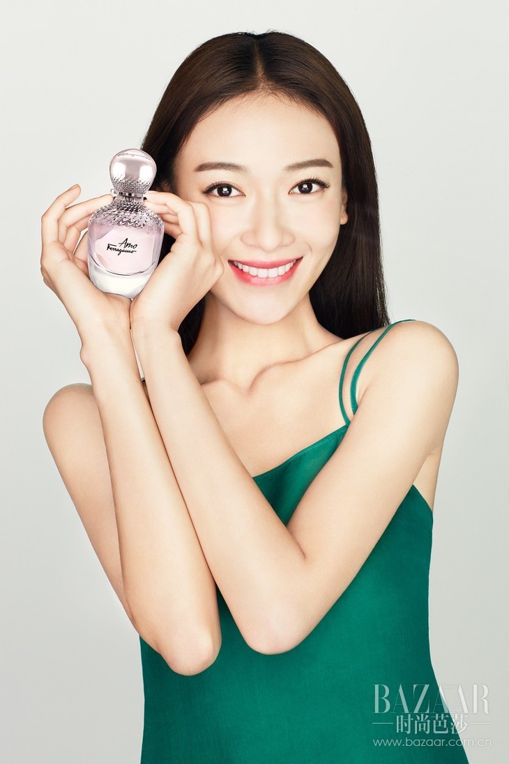 amo ferragamo我爱菲拉格慕女士香水中国首发 吴谨言出任其全新品牌