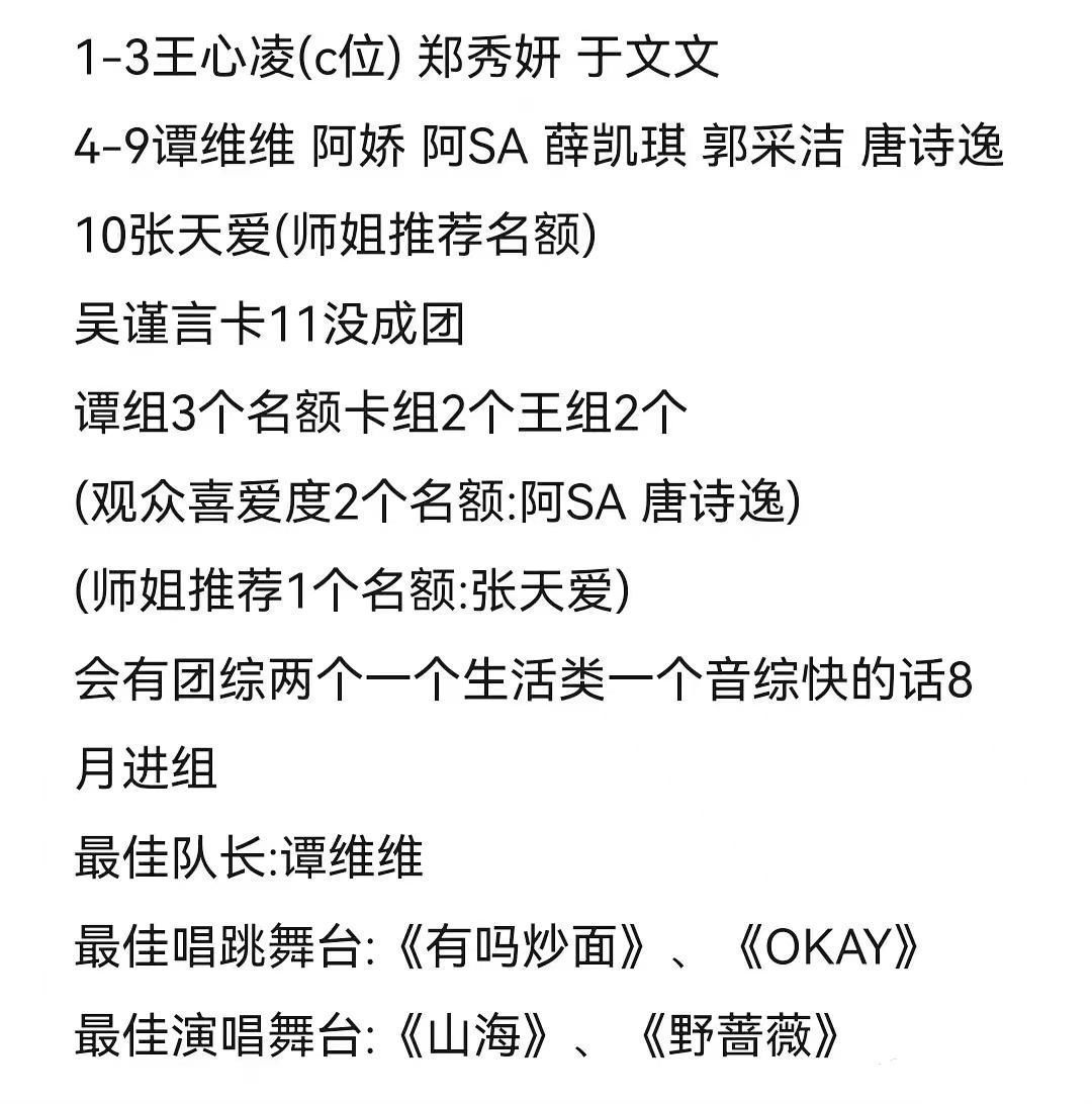 郑秀妍在《浪姐3》获得总亚军，妹妹郑秀晶或参加第五季