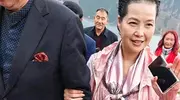 86岁的李双江与58岁的梦鸽携手周游（多图）