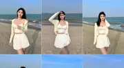 海边拍照7个小动作，上镜出片，秒现松弛好身材