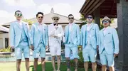 男星婚礼的伴郎团：袁弘的颜值最高，付辛博的帅气养眼