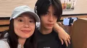 遗传得真好，董洁16岁儿子颜值惊艳，精致帅过爸爸