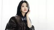 白鹿穿黑色皮衣大片曝光，精致五官表现力爆棚！