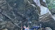 王一博攀岩照神似敦煌飞天，敦煌博物馆文创团队：和王一博缘分已久