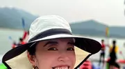 姚晨儿女近照曝光,土豆身高引热议,茉莉笑容神似妈妈