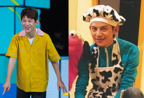 大拇哥何炅20年容颜不老再主持少儿节目童言有计