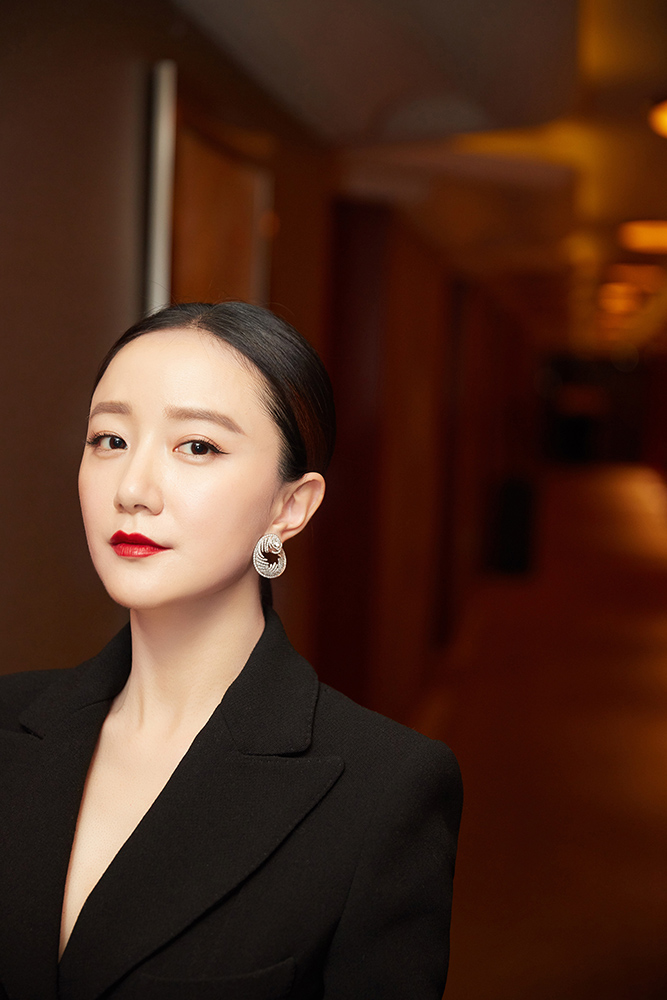 上海电视节李倩双瞳剪水优雅清冽