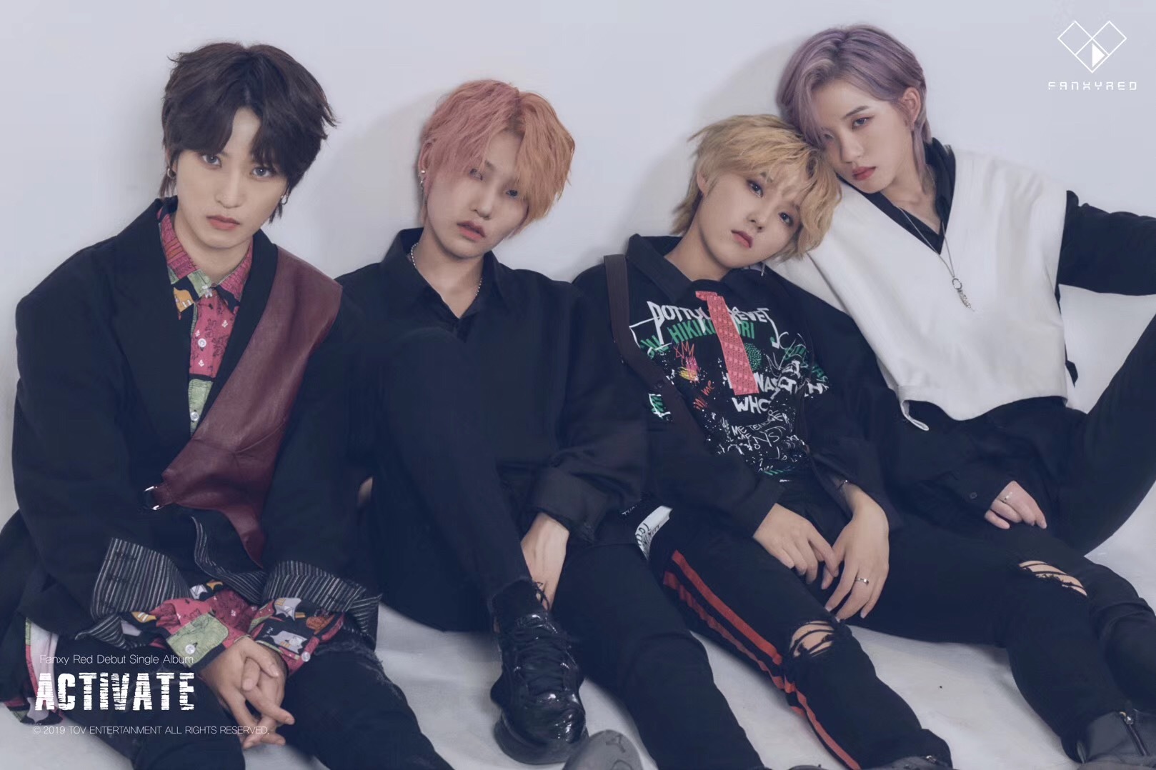 女团组合fanxyred携首张专辑activate正式出道