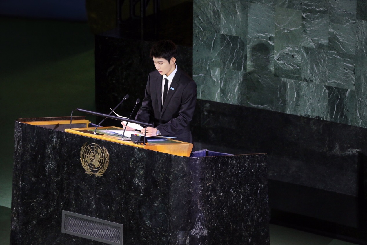 王源出席联合国大会高级别会议并发表中文演讲