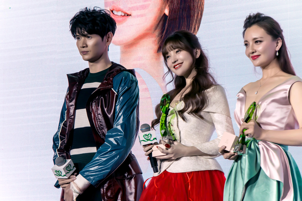 盛典现场星光熠熠,林俊杰,颖儿,金莎,谭松韵等艺人纷纷出席,为公益