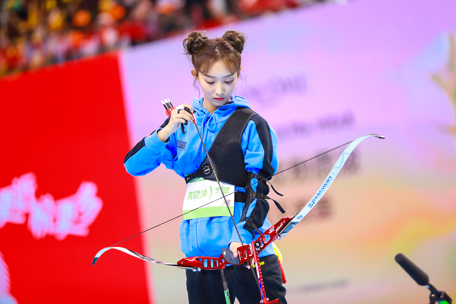 高颖浠超新星全运会俏皮丸子头带球空翻实力过人