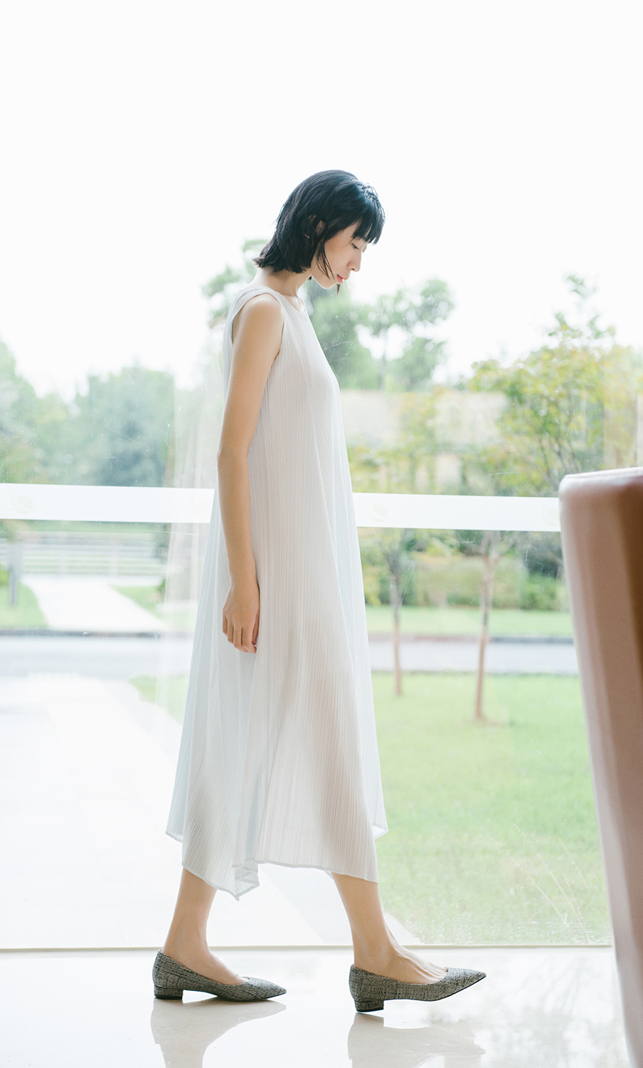 任素汐最新写真化身文艺小清新静度时光