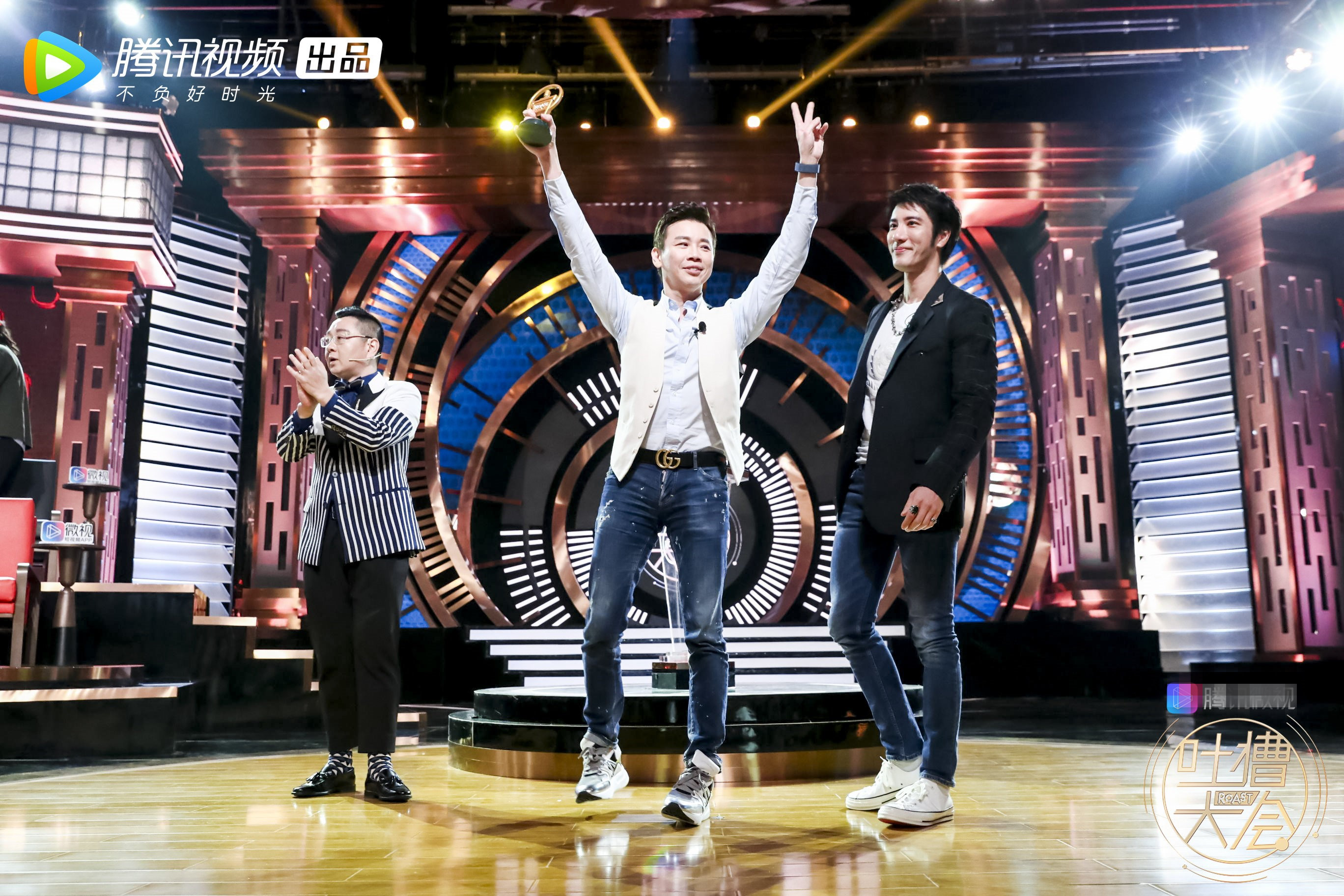 《吐槽大会3》王力宏模仿张学友表情包 李诞被指下乡送温暖