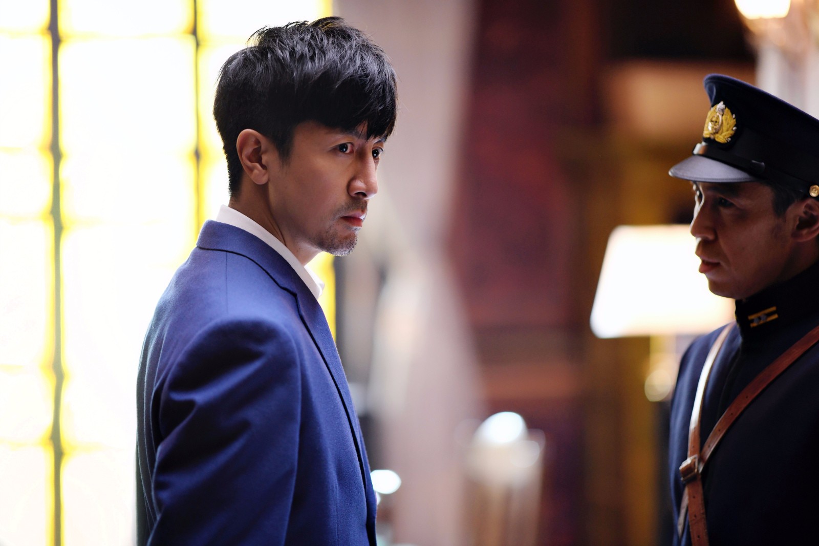 长河落日开放探班张鲁一张钧甯身陷险局步步为营