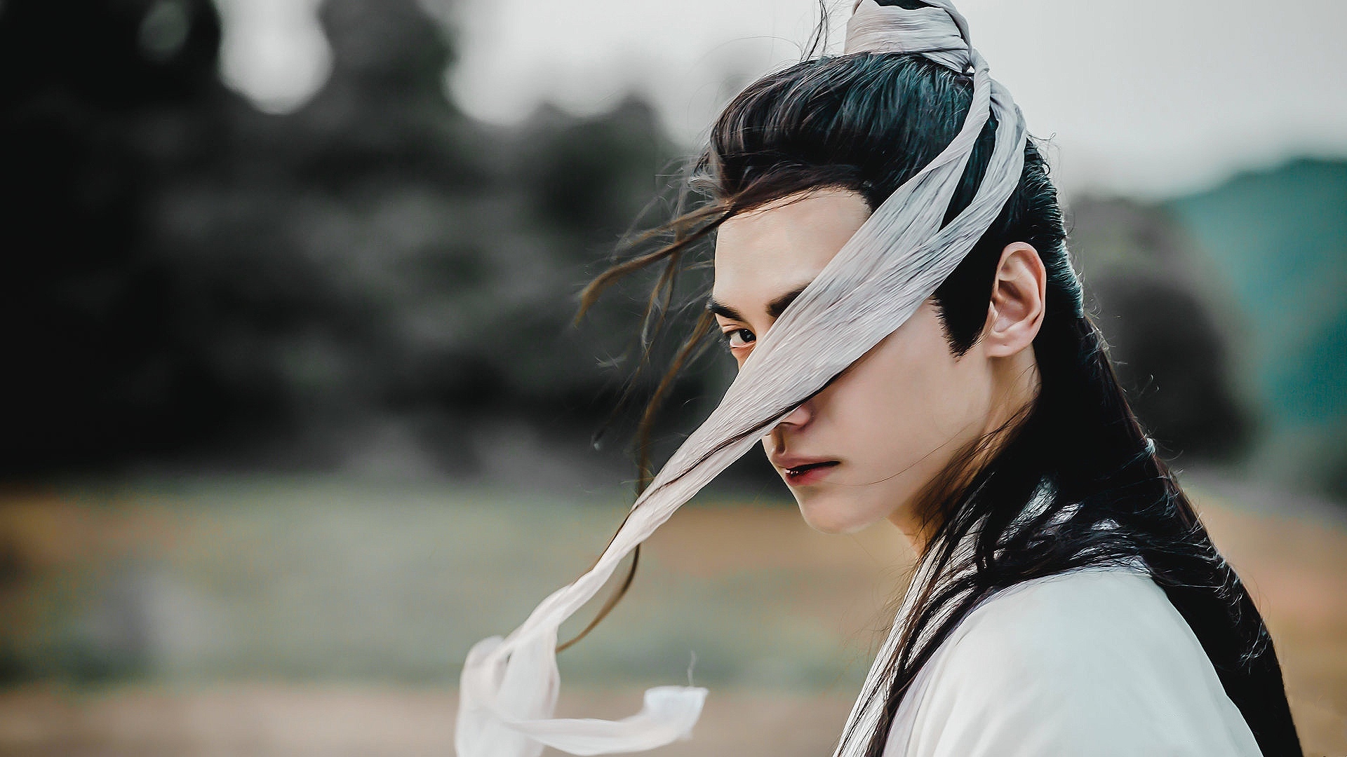 月上重火黑衣虞楚之上线罗云熙黑衣扮相惊艳