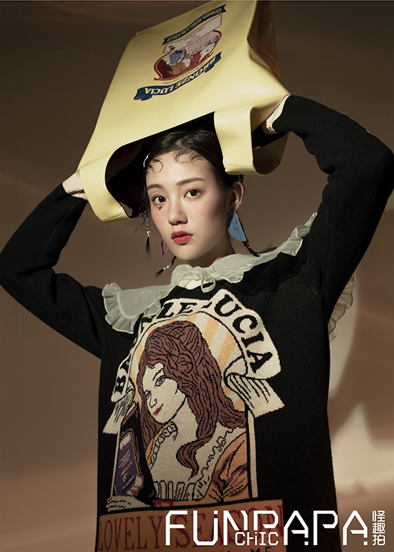陈泇文时尚大片曝光 元气少女灵动美好