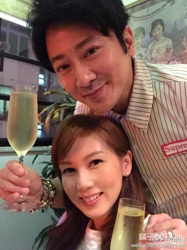 孫耀威和陳美詩宣佈結婚相戀八年有情人終成眷屬