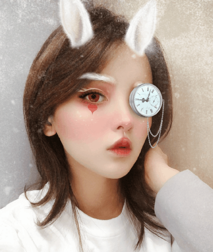 万圣节白宇烟晕妆,袁弘蒙脸妆,杨超越萌兔妆,谁的造型吓到你了