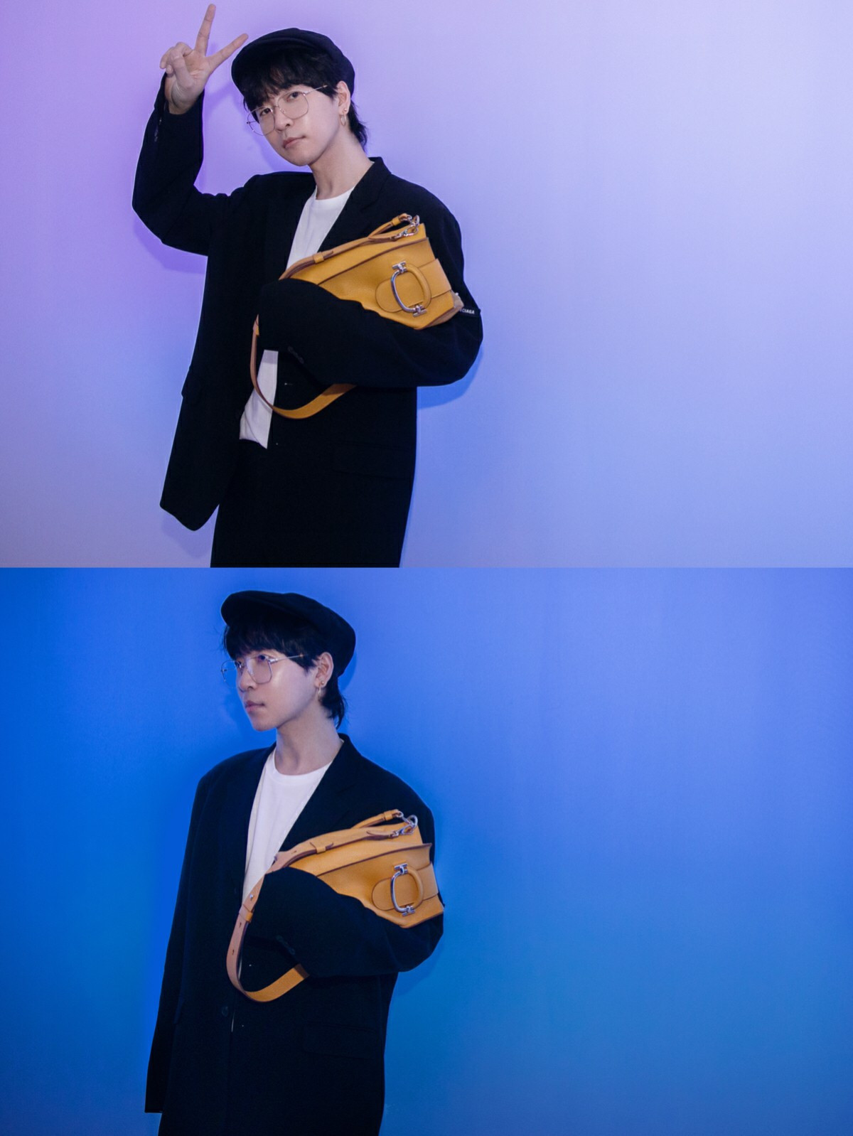 韩火火黑色西服套装亮相米兰时装周 展现多面时尚态度 - 360娱乐，你开心就好