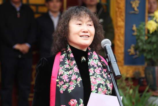 北京白家大院饮食文化传播有限公司董事长李影女士对"中国宫廷文化