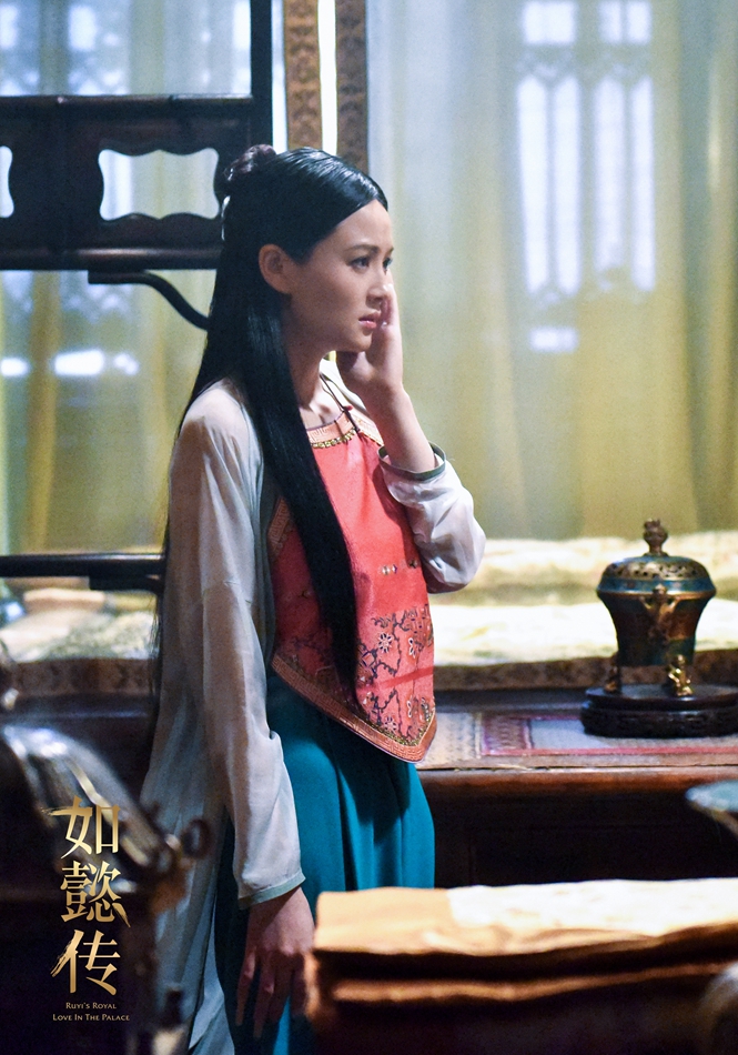 阿箬惢心戏外姐妹情深  《如懿传》是曾一萱幸福回忆饰演阿箬的曾一萱